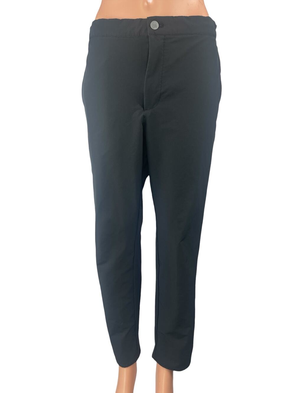 Banana Republic Women's Black High Rise Slim Tapered Trouser Dress Pants 30x30